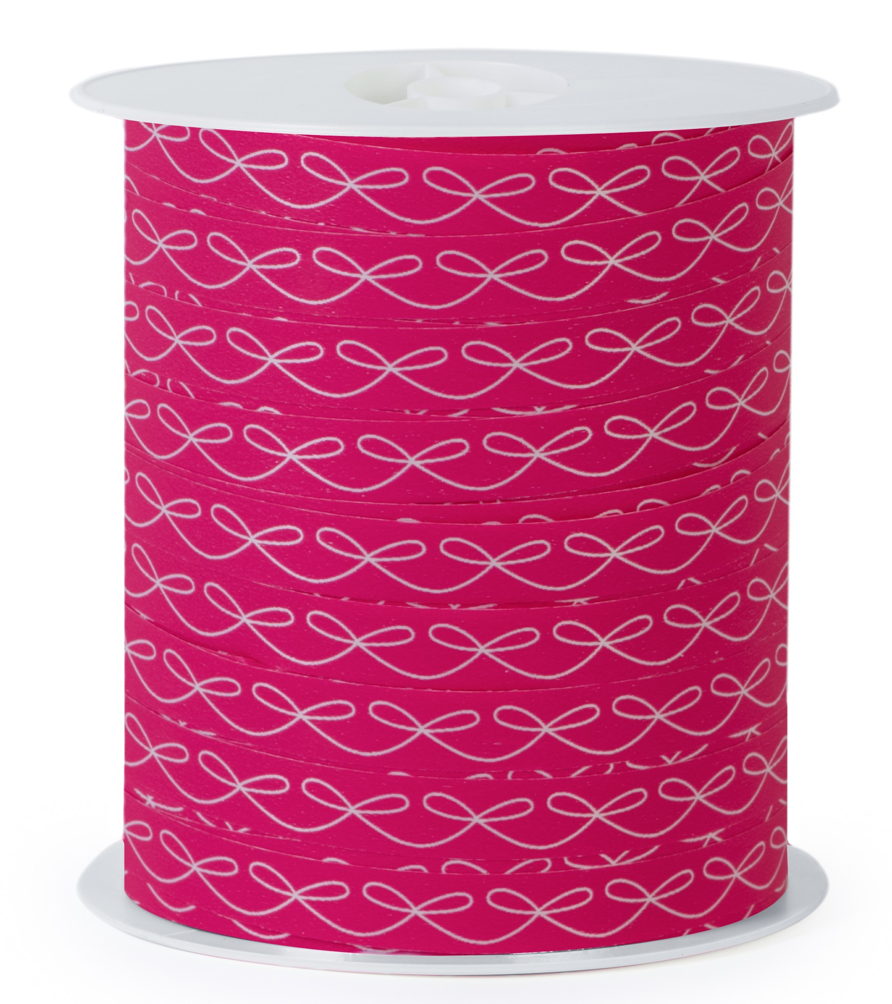 Krullint Strikjes Pink