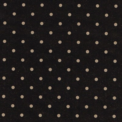 Kadopapier Bruinkraft Zwart Dots
