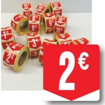 Prijssticker € 2