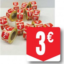 Prijssticker € 3