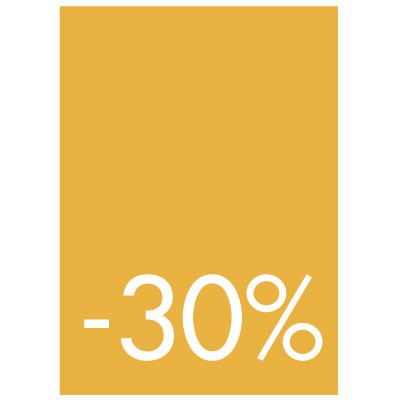 -30% Oranje Procentbiljet A5