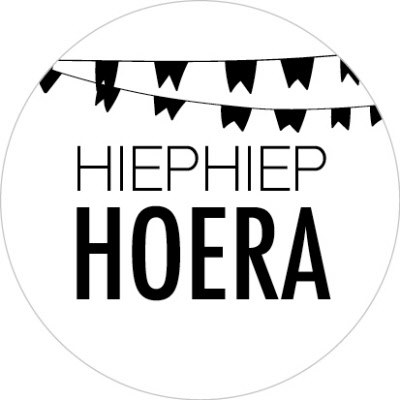 Kadosticker Hiep Hiep Hoera