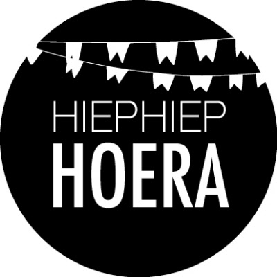 Kadosticker Hiep Hiep Hoera Slingers