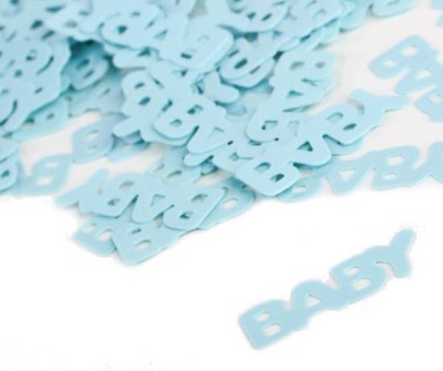 Confetti ’Baby’ Blauw