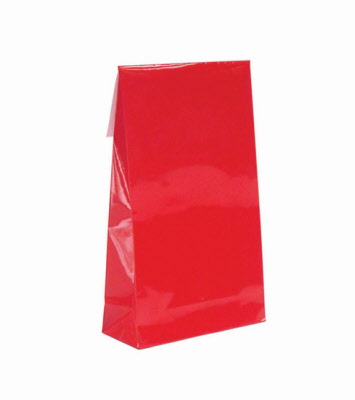 Giftbag Glossy Rood