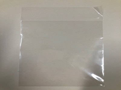 Transparante Glasheldere PP Zakjes 12,5x18cm