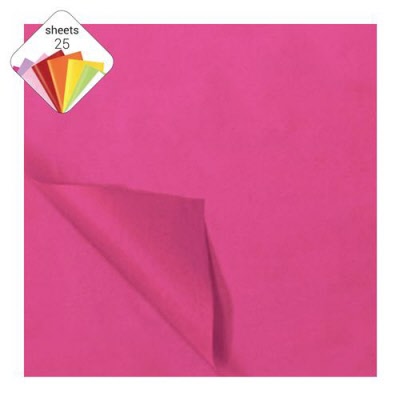 Vloeipapier Pink 25 vel