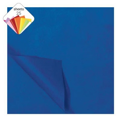 Vloeipapier Blauw 25 vel