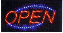 LED Display OPEN