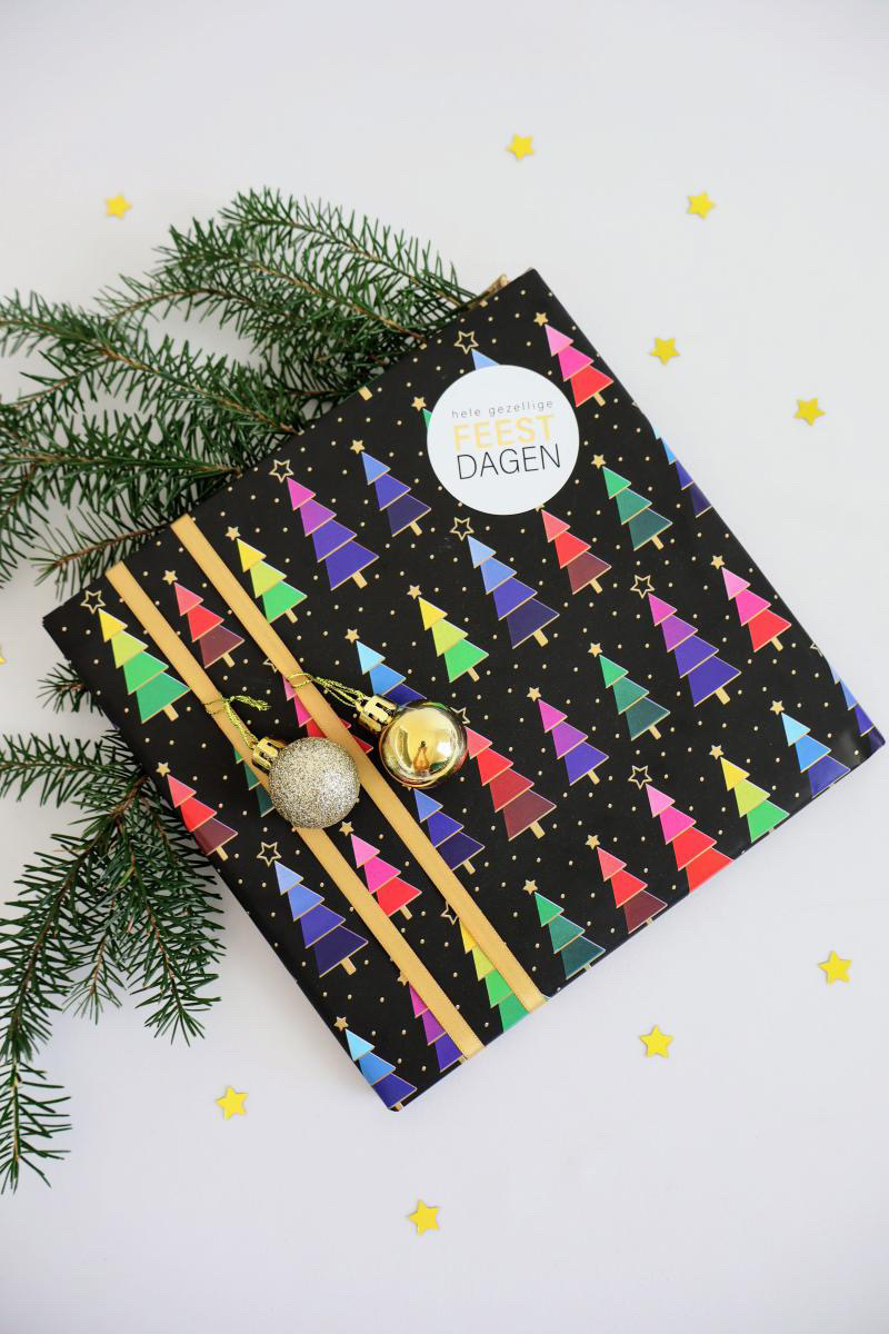 Luxe Kadopapier Happy Trees