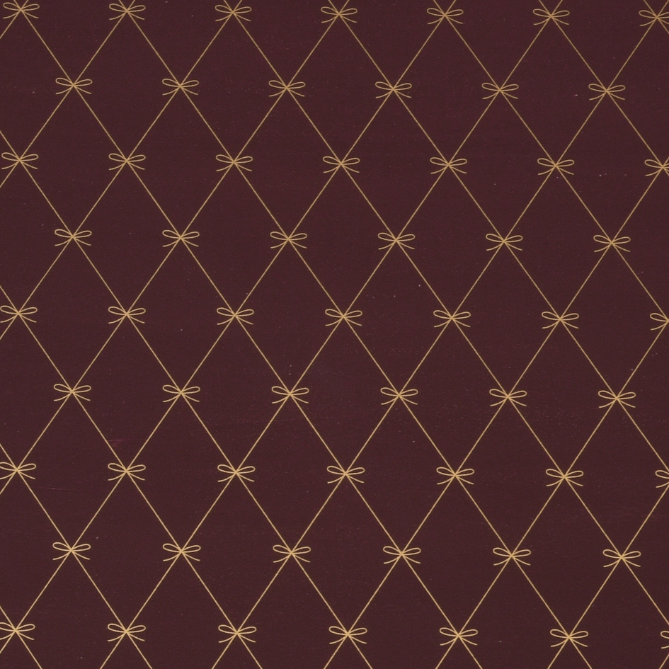 Luxe Kadopapier Strikjes Bordeaux
