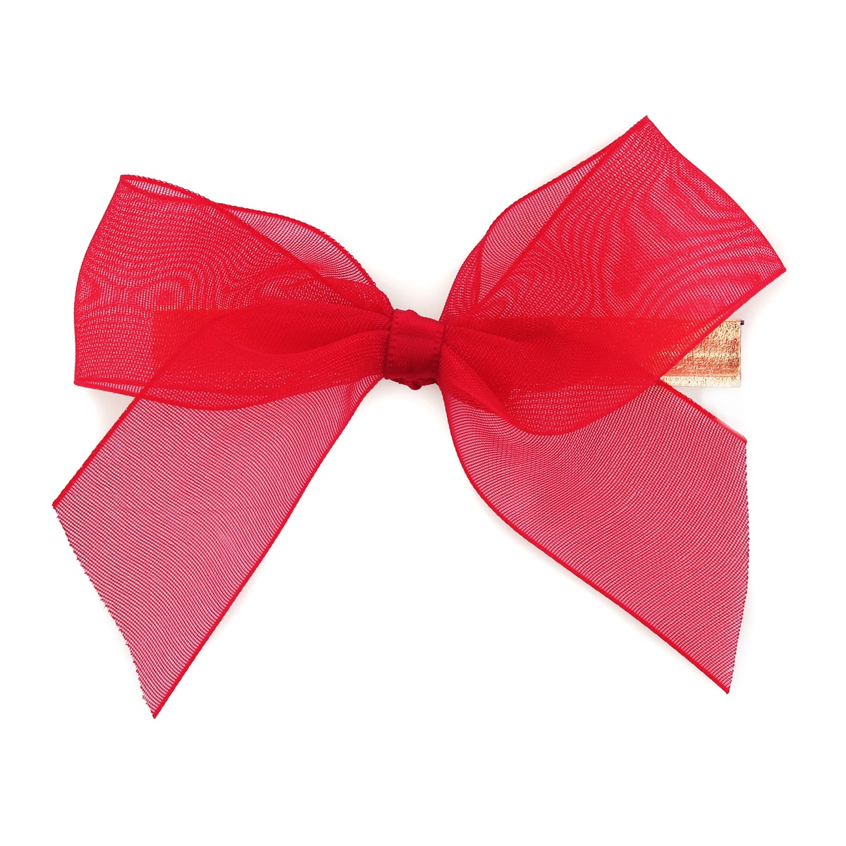 Organza Strik met Clipsluiting Rood