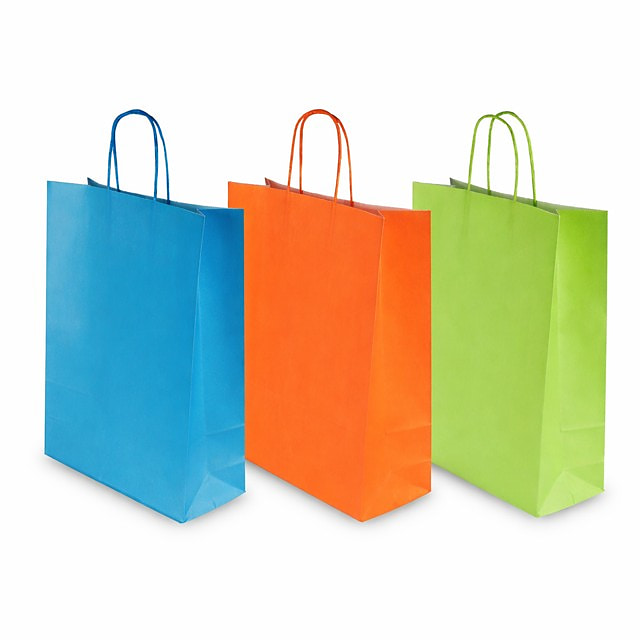 Papieren Draagtas Large (doos 200 stuks) 