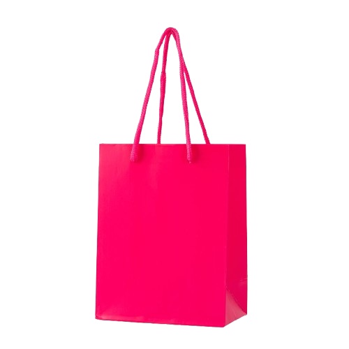 Papieren Koordtas XS Roze