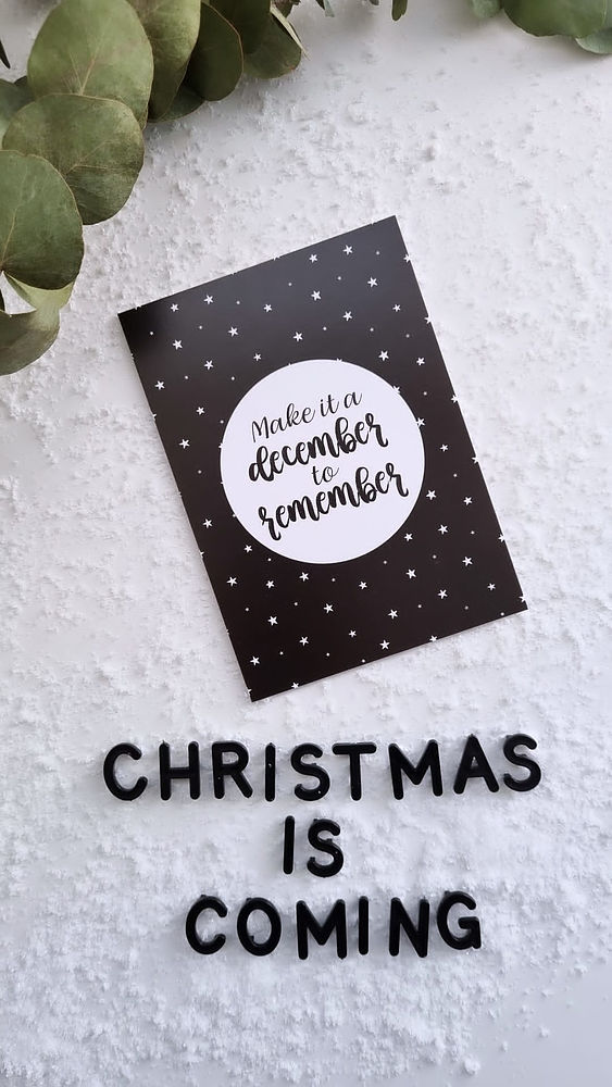 Postkaart Make it a December to Remember