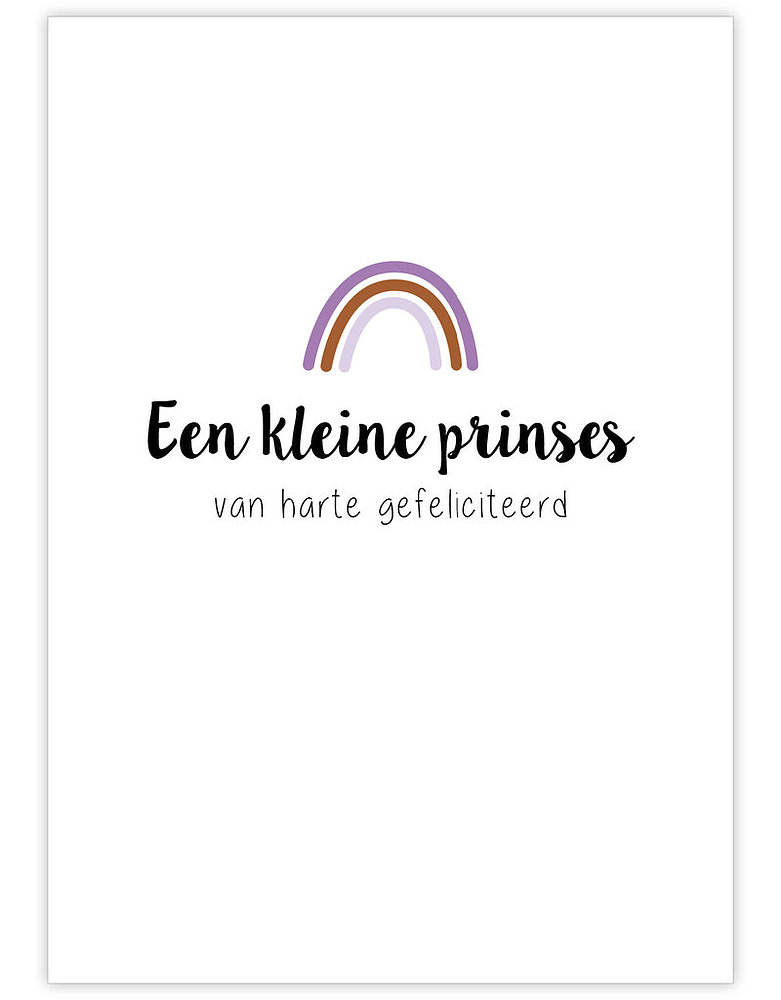 Postkaarten Een Kleine Prinses