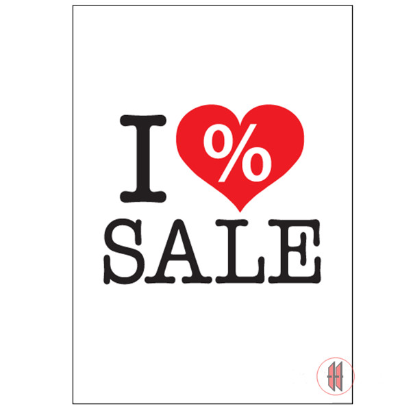 Prijskaart I LOVE SALE