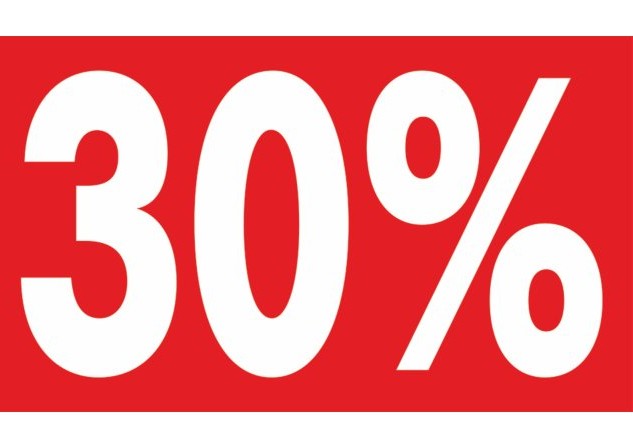 Raambiljet 30%