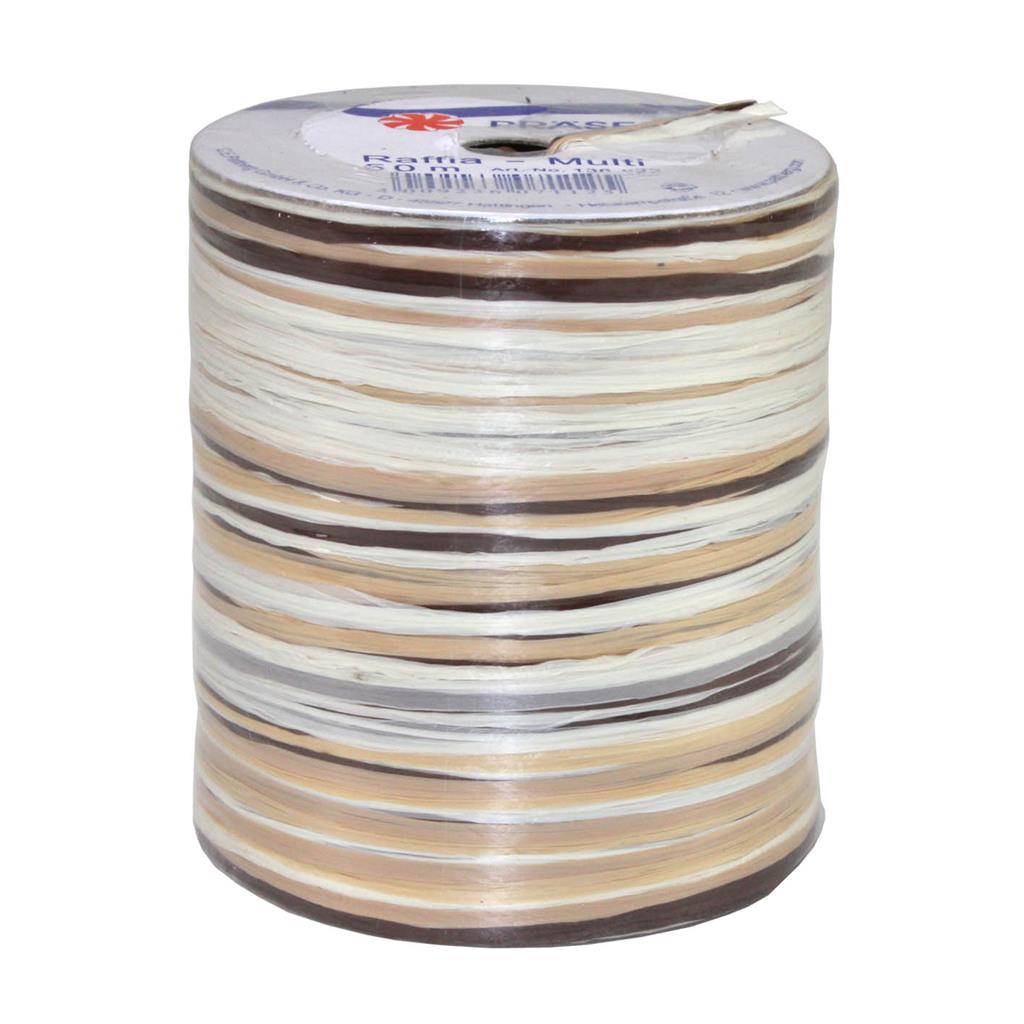 Raffia Multicolour Chocolate