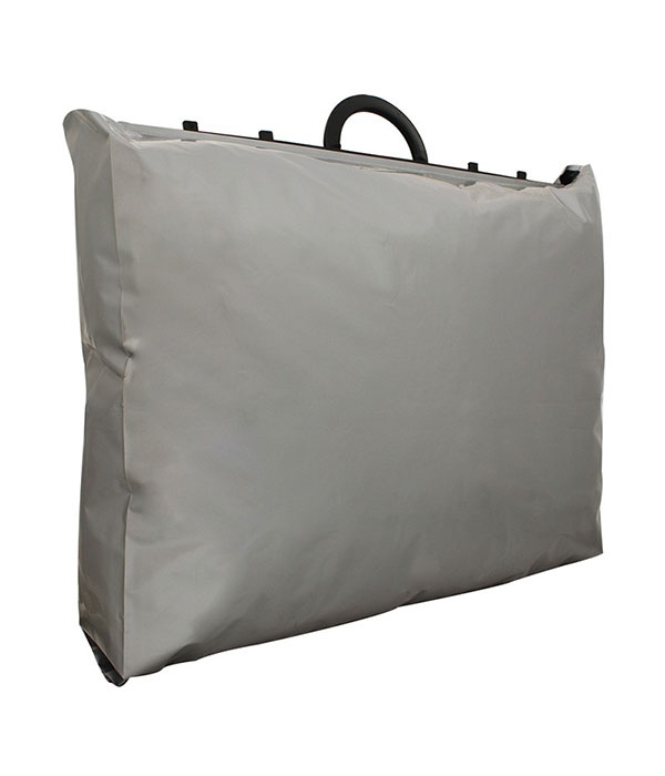 Restant XL Beugeldraagtassen Zilver 60x55cm