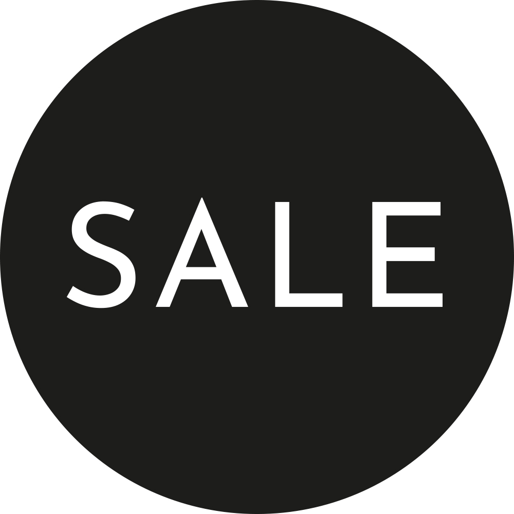 SALE sticker zwart/wit
