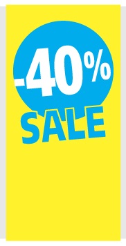 Sale Poster -40%