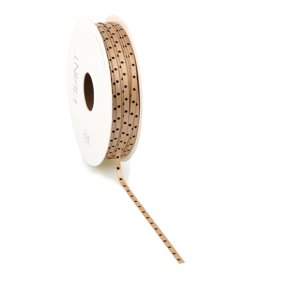 Satijnband Stars Gold XS