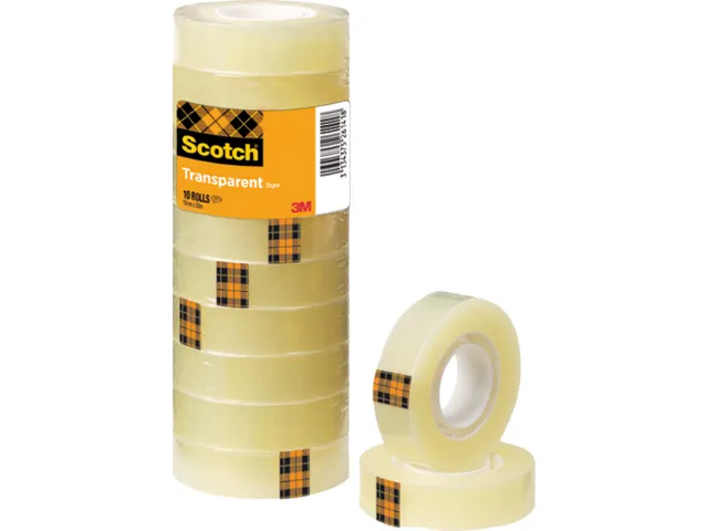 Scotch Plakband 15mm 33mtr