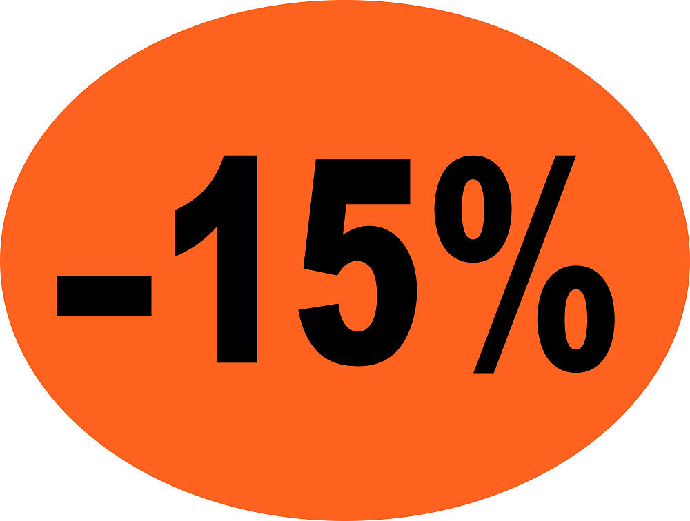 Sticker -15%