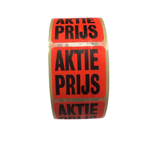 Sticker Aktieprijs