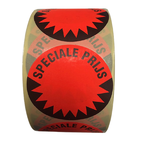 Sticker Speciale Prijs 50mm.