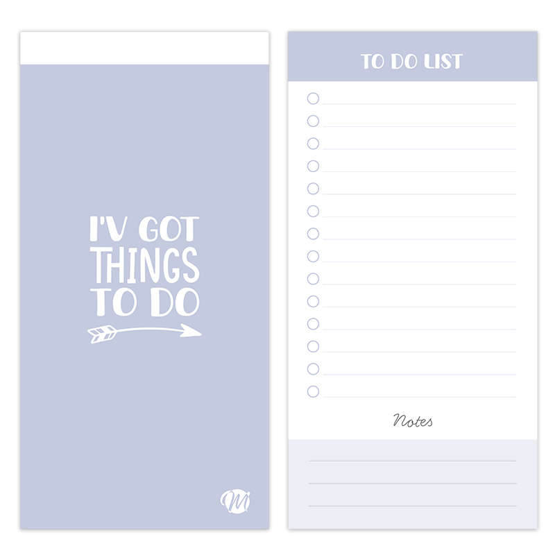 To-Do List Pastel Lila set van 6 stuks