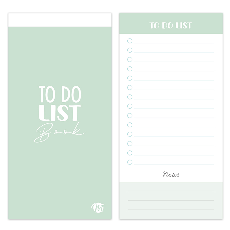 To-Do List Pastel Mint set van 6 stuks