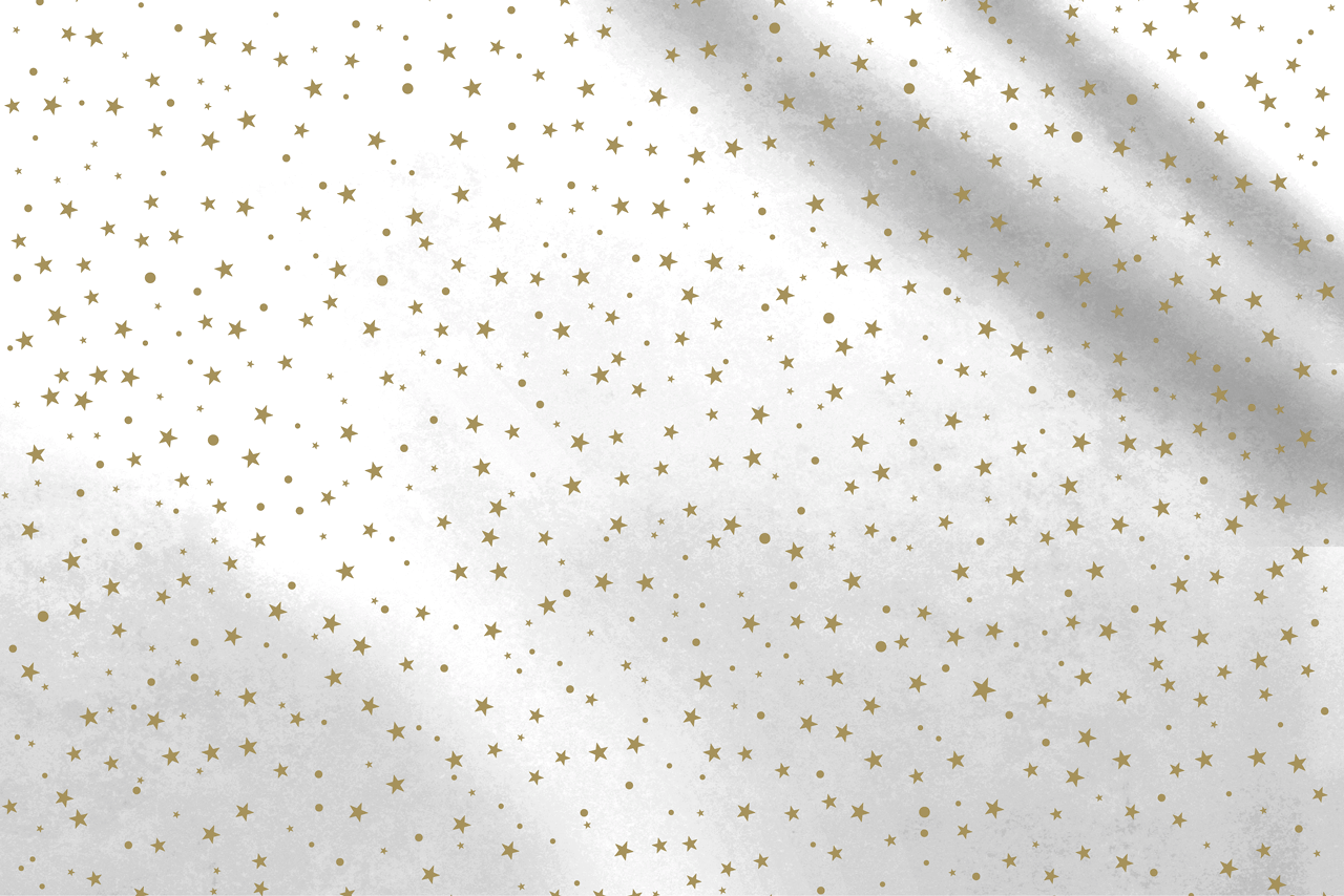Vloeipapier Stars & Dots Gold