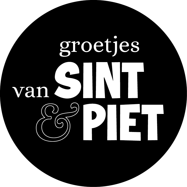 XL Kadosticker Groetjes van Sint & PIet