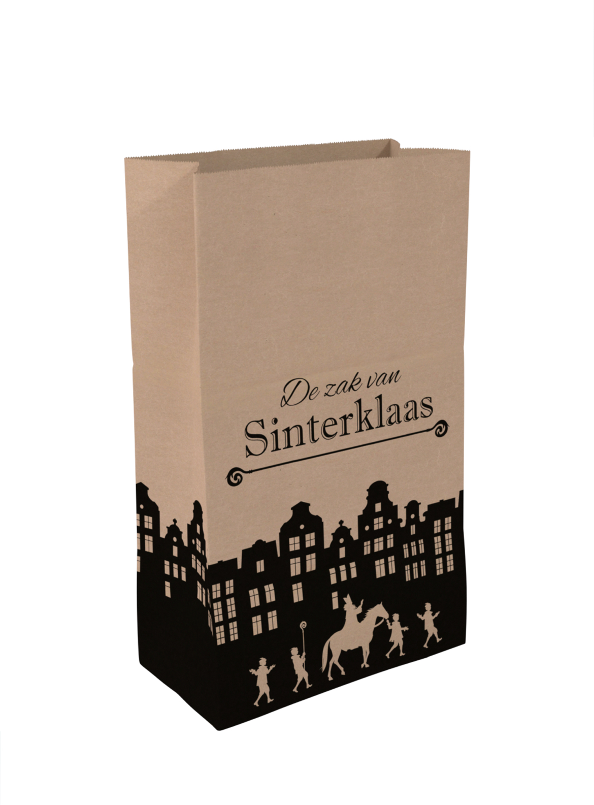 Zak van Sinterklaas Blokbodemzak